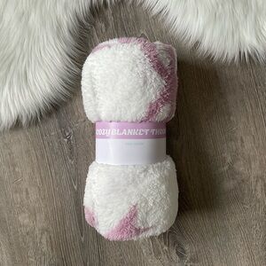 🎀 TARGET Bow Plush Throw Blanket Pink/Purple